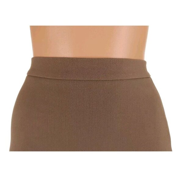 Elisabetta Franchi Reptile Panel Mini Skirt 40 US 4 S Brown NWT - Picture 2 of 13